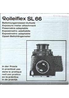 Rollei Accessories - misc manual. Camera Instructions.